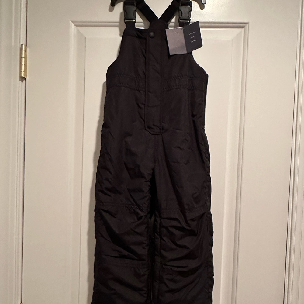Gap Kids Black Snow Bib Overalls size 4